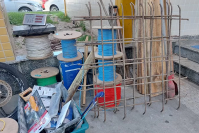 Guarda Civil de Cabo Frio recupera material de construção furtado no Jardim Esperança