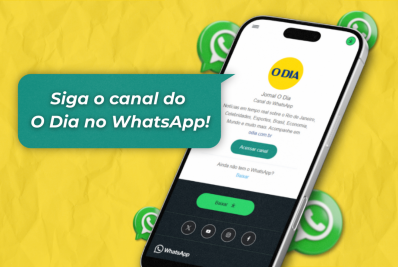 Siga o canal do Jornal O DIA no WhatsApp