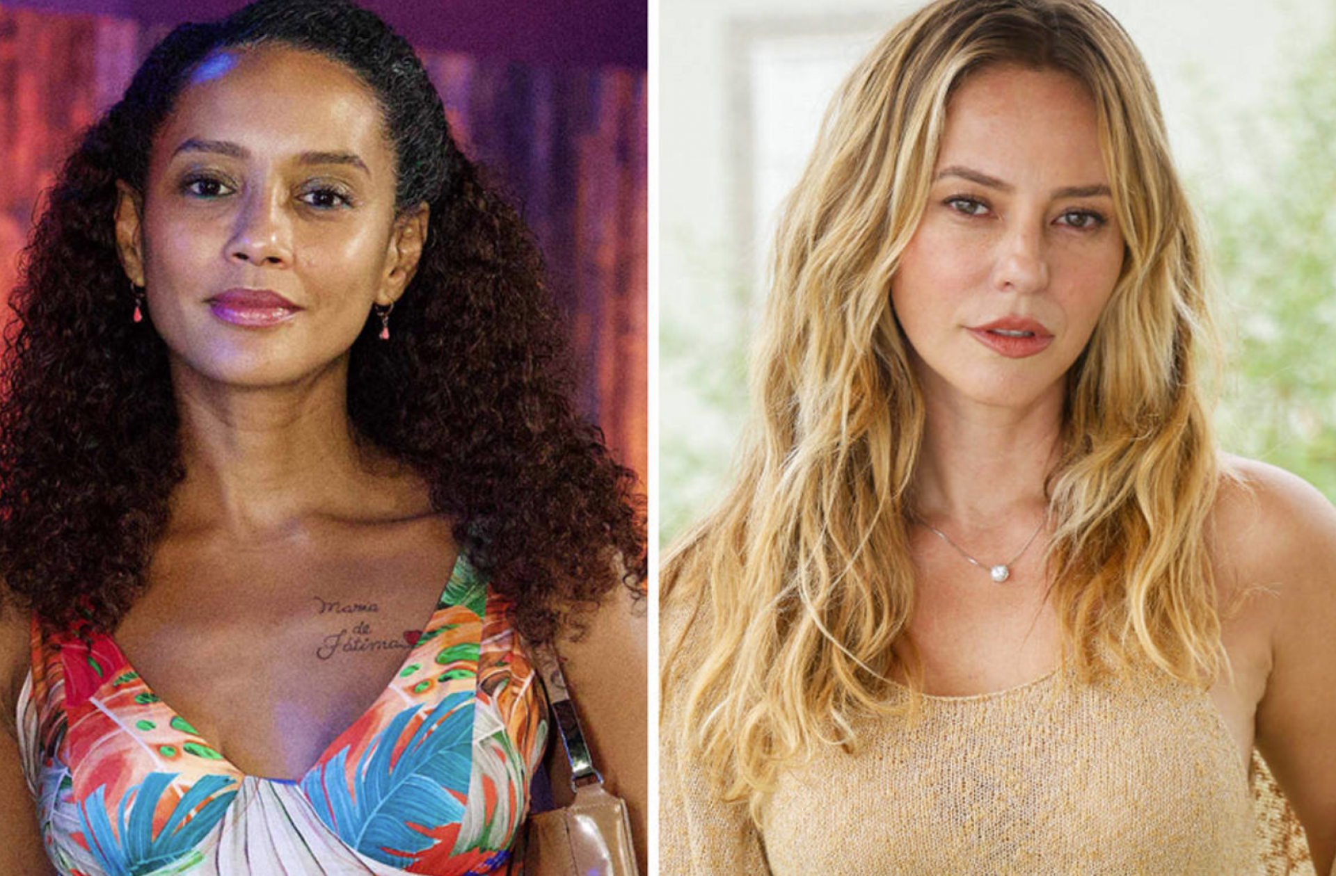 Raquel e Heleninha - TV Globo / Reprodução