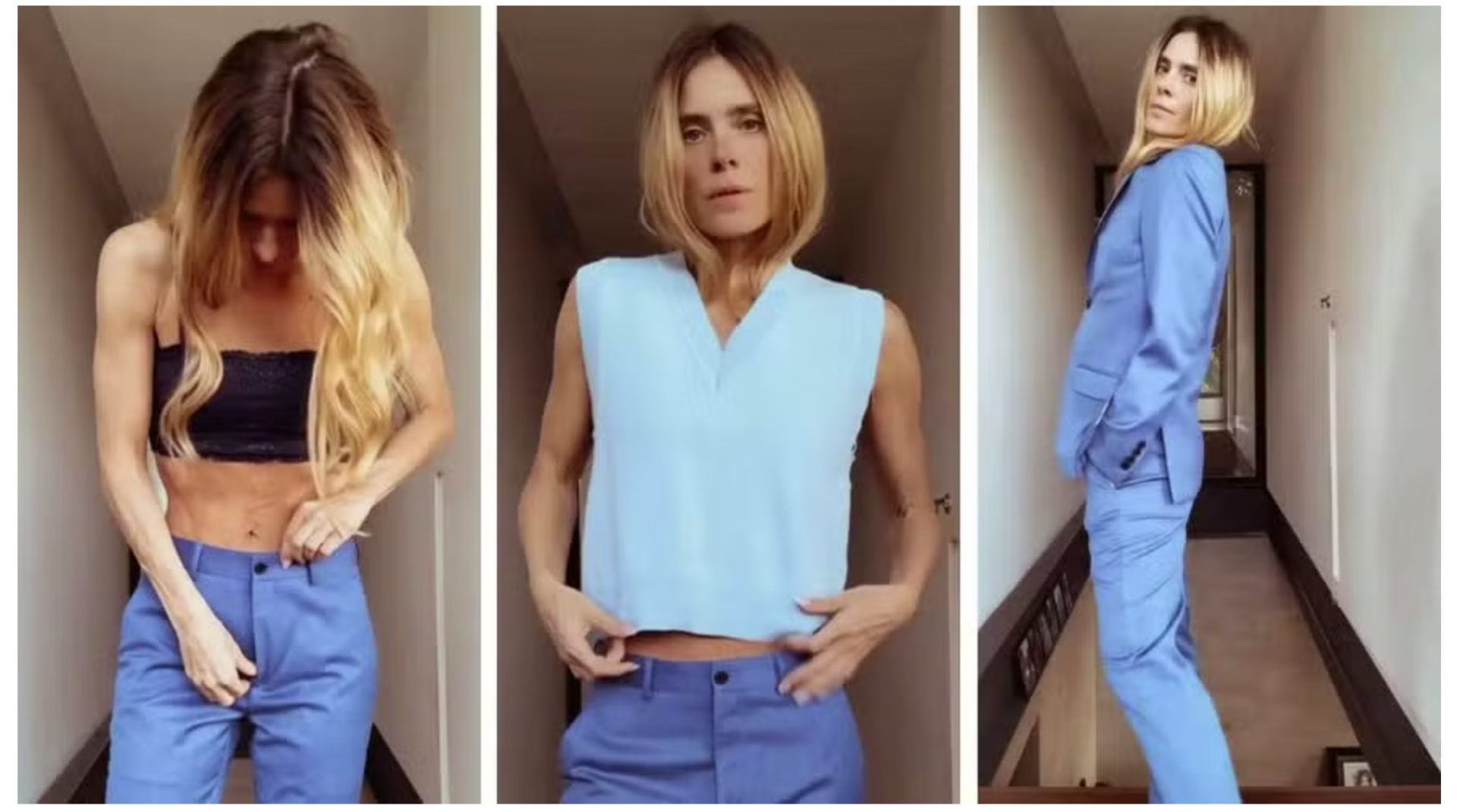 Carol Dieckmann reaproveita terno do filho, josé - reprodução Instagram