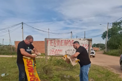 Fiscalização identifica loteamentos irregulares no Chavão, Gargoá e São Jacinto, em Cabo Frio