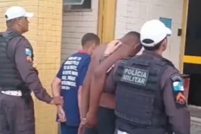 Dois homens são presos pelo CPRv por tráfico de drogas na RJ-106, em São Pedro da Aldeia