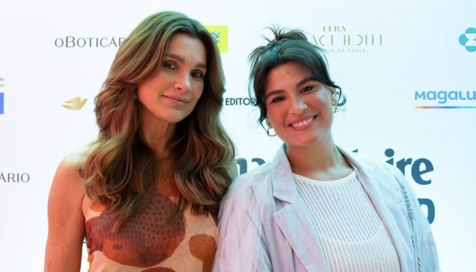 Flávia Alessandra e Giulia Costa - reprodução Instagram