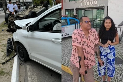 Acusados de racha que atropelou pai e filha em Cabo Frio respondem em liberdade por lesão corporal grave; audiência foi realizada nesta quarta (28)