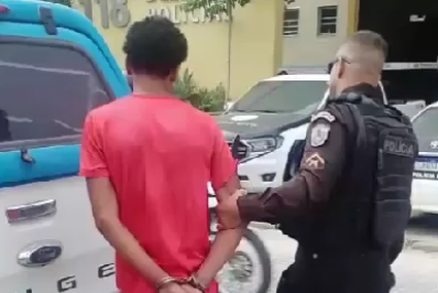 Homem é preso em Araruama durante cumprimento de mandado por tráfico de drogas