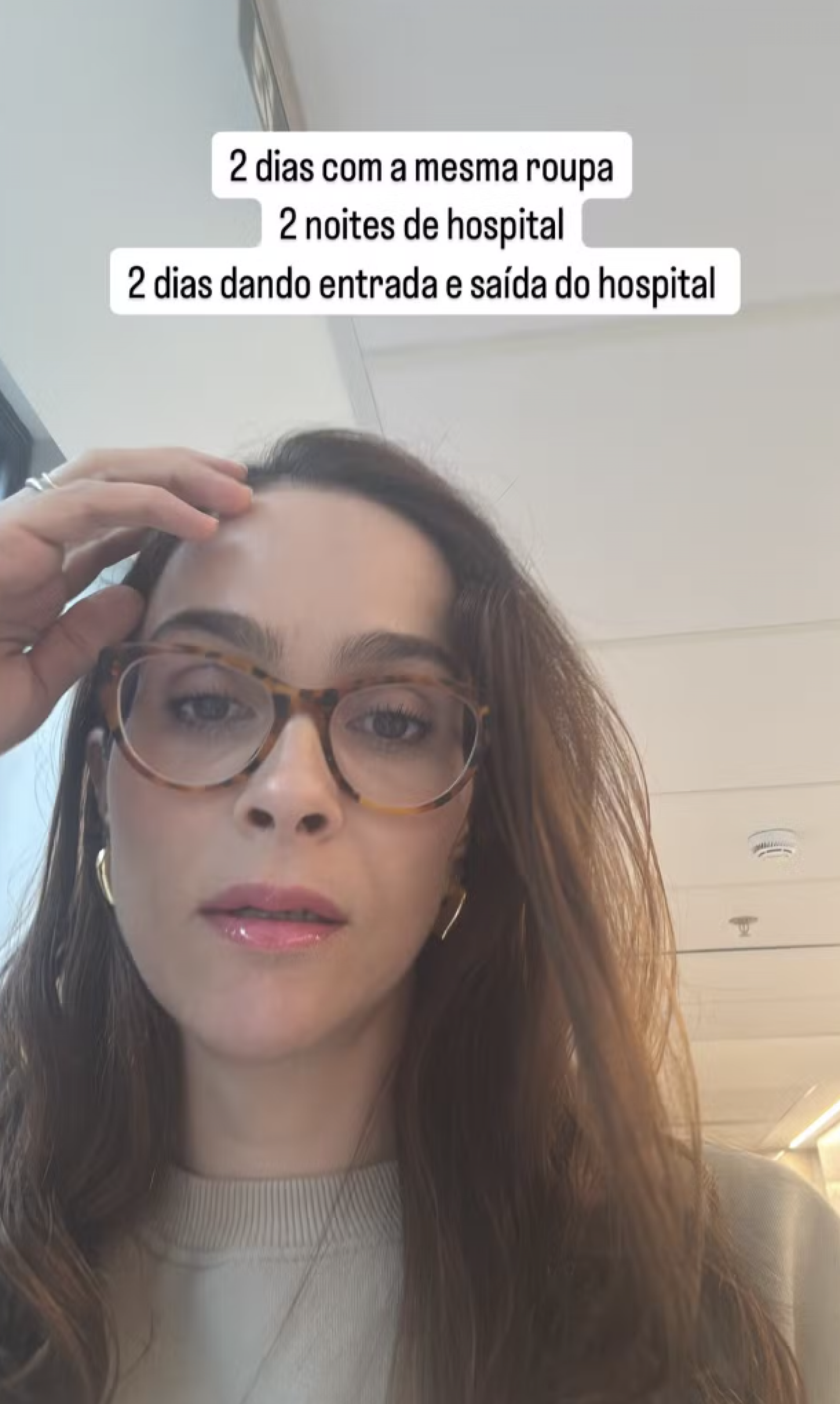 Letícia Cazarré mostra Juliano em recuperação após queda e duas cirurgias seguidas - reprodução Instgram
