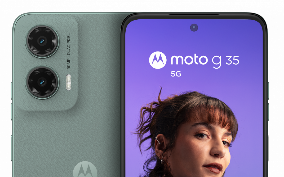 Smartphone Motorola Moto G35 XT2433 6,7 polegadas 5G 128GB - Divulgação