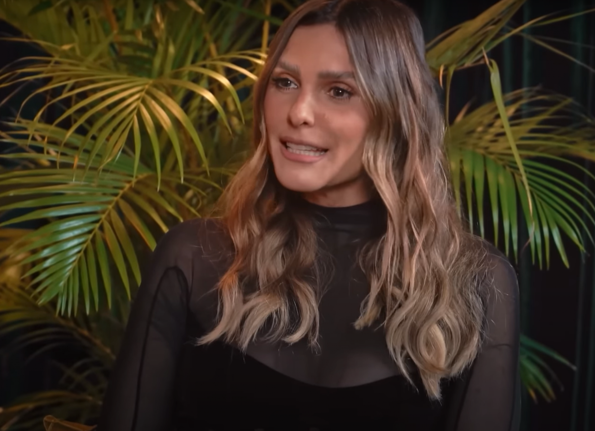 Fernanda Lima durante o 'Surubaum' - Reprodução de vídeo