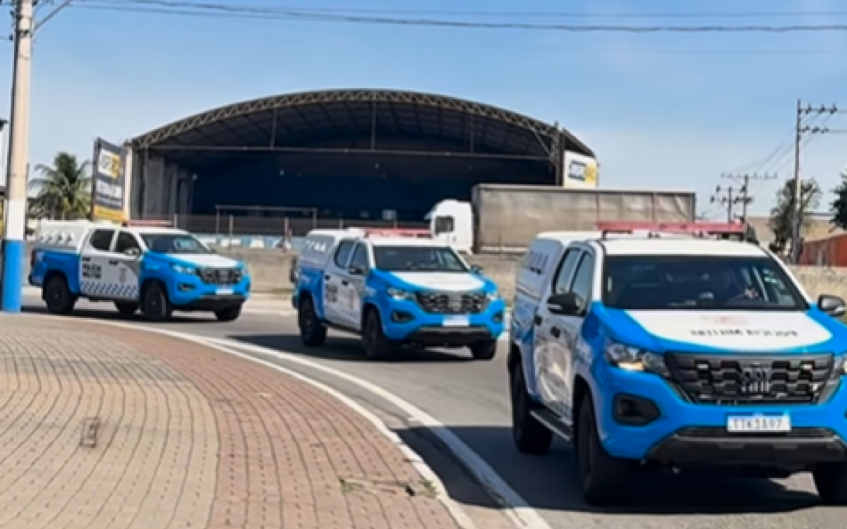 Novas viaturas da PM do 39º BPM