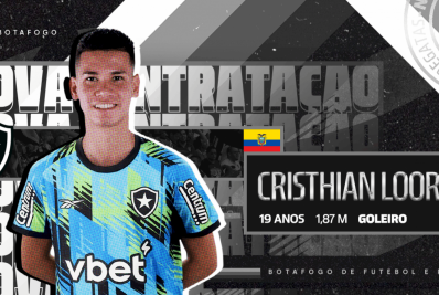 Botafogo anuncia a contratação de jovem goleiro equatoriano