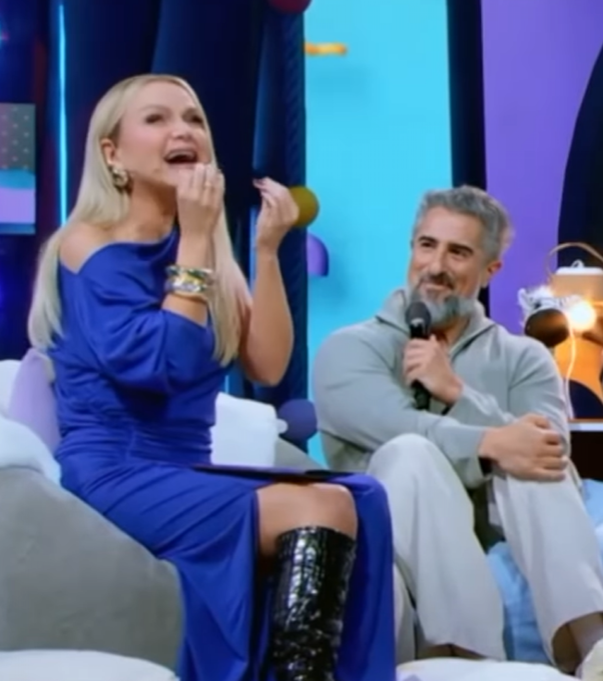 Eliana recebe homenagem surpresa dos filhos no Caldeirão com Mion e se emociona - reprodução Instagram