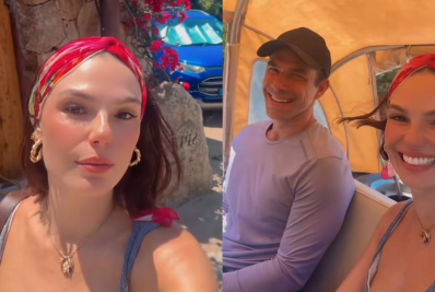 Isis Valverde enfrenta perrengue durante lua de mel na Itália