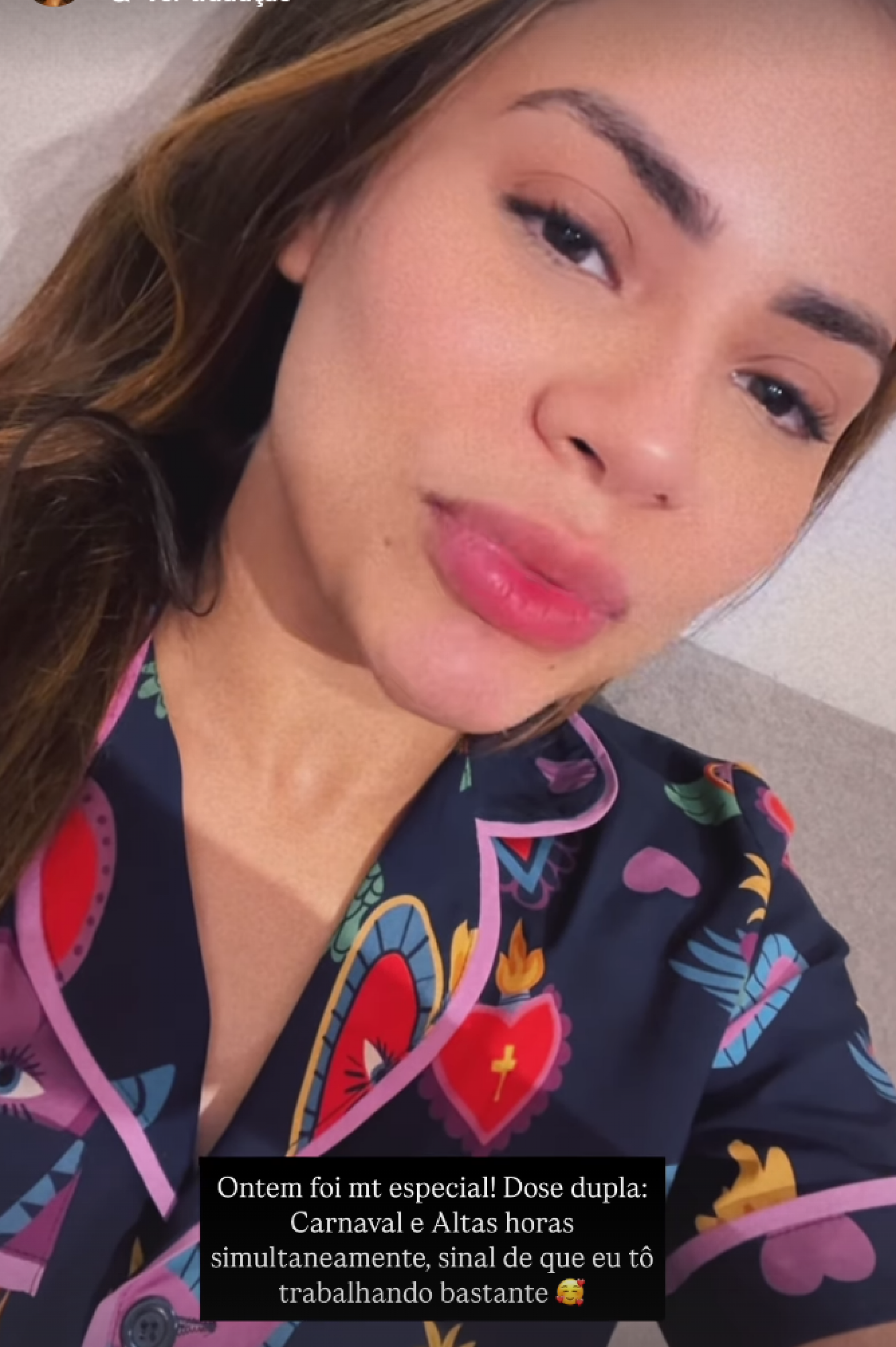 Lexa esclarece saída da Unidos da Tijuca no Carnaval 2026: 'Decidiram ter uma nova rainha' - reprodução Instagram