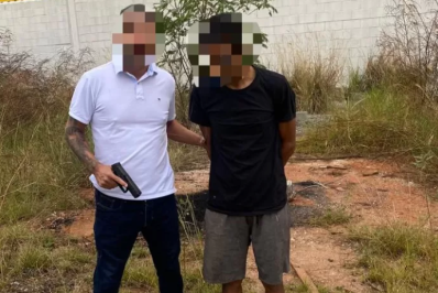 Furto em obra termina com prisão após perseguição em matagal em São Pedro da Aldeia