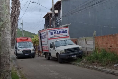 Trabalhadores sofrem descarga elétrica durante serviço em Búzios