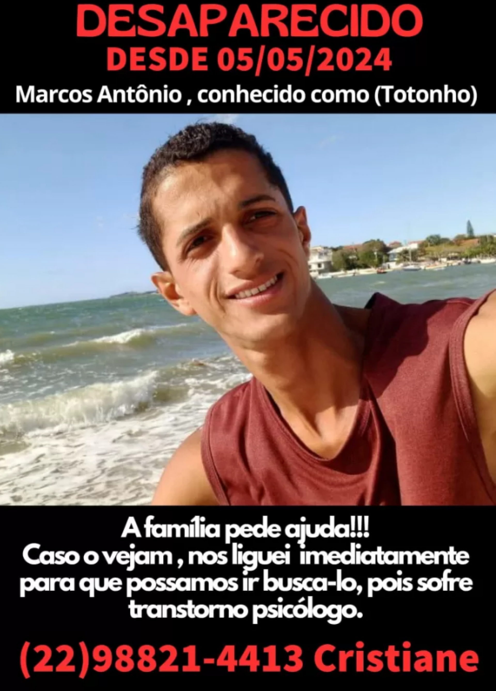 Desaparecido  - Reprodu&ccedil;&atilde;o 