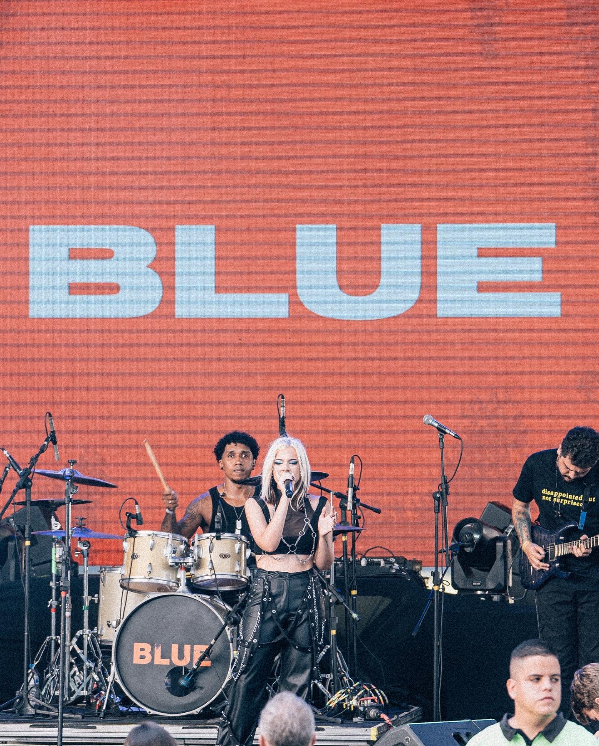 Cantora Blue  - Divulgação 