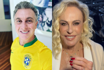 Luciano Huck toma café da manhã com Ana Maria Braga no Mercadão de São Paulo