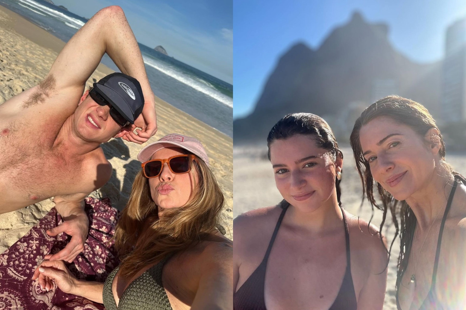 Leticia Spiller celebra aniversário ao lado dos filhos, Pedro e Stella - Reprodução Instagram