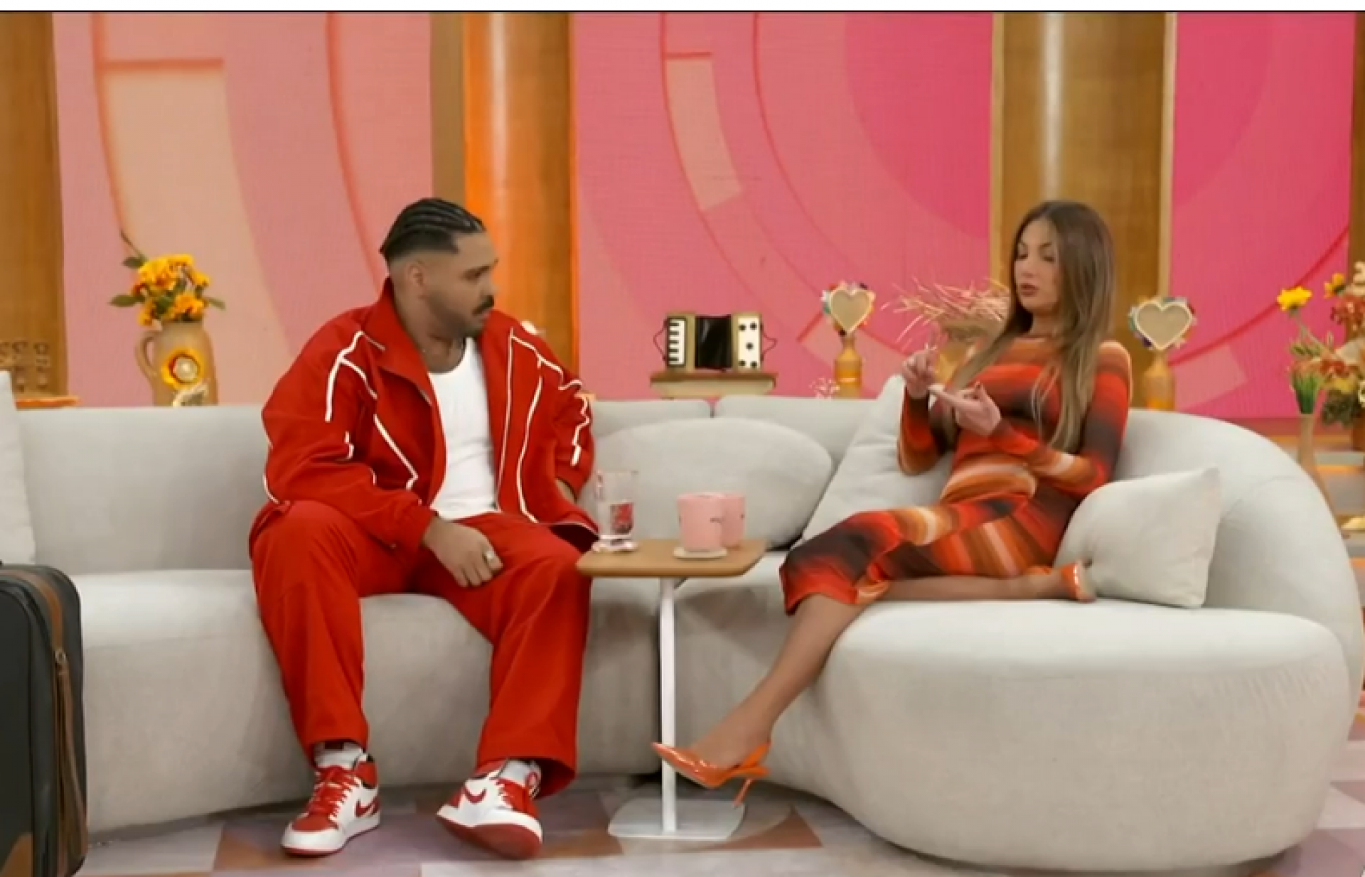 Paulo Vieira durante o 'Encontro' - Reprodução de vídeo / TV Globo