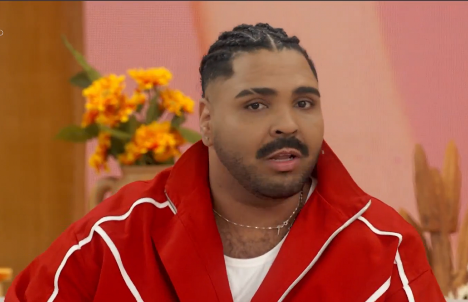 Paulo Vieira durante o 'Encontro' - Reprodução de vídeo / TV Globo