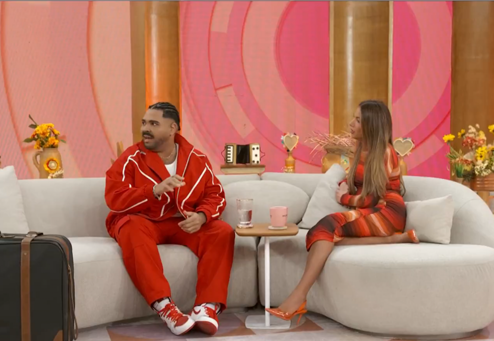 Paulo Vieira durante o 'Encontro' - Reprodução de vídeo / TV Globo