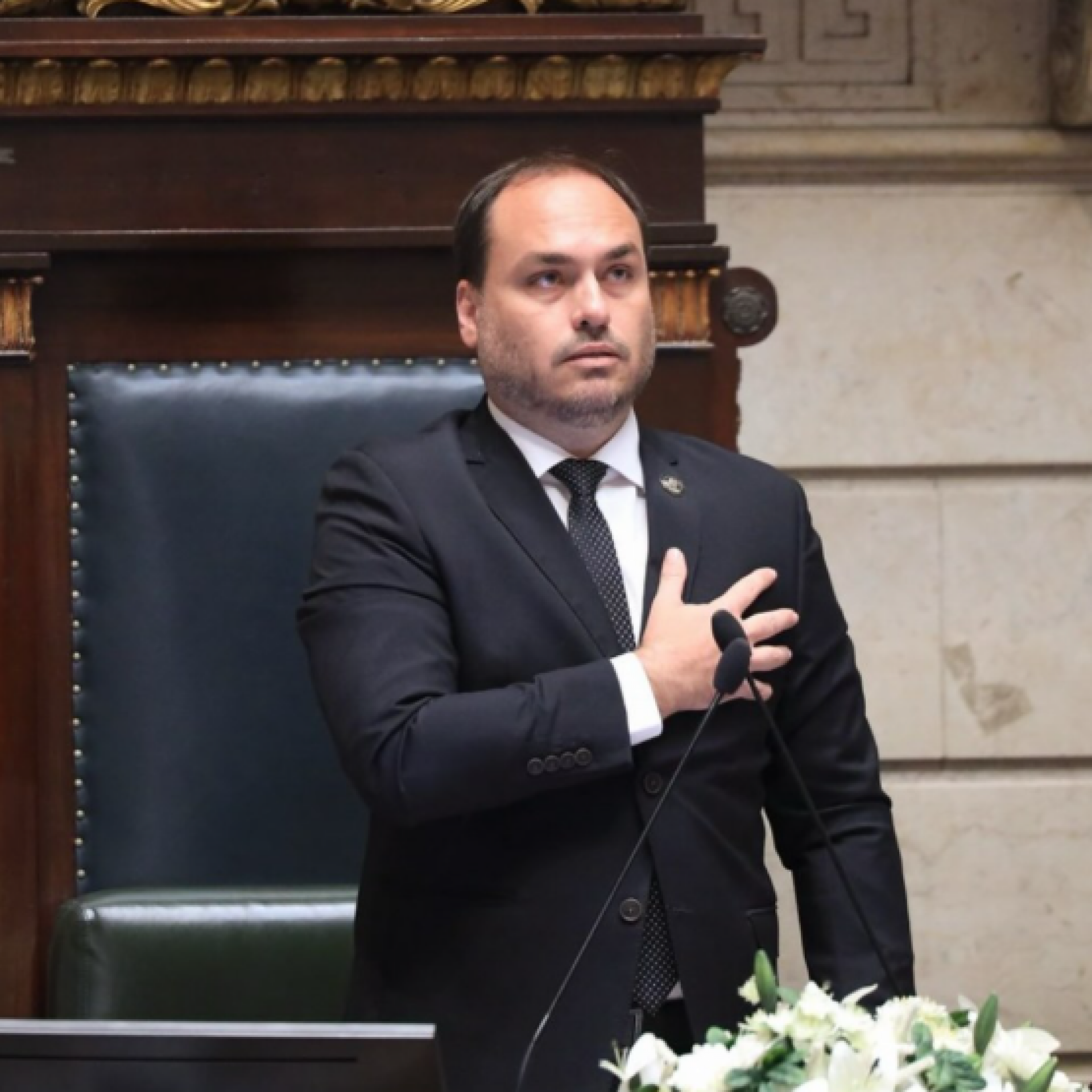 Carlos Bolsonaro queria aproveitar o recall em SC, onde teve 69,27% dos votos no 2º turno de 2022