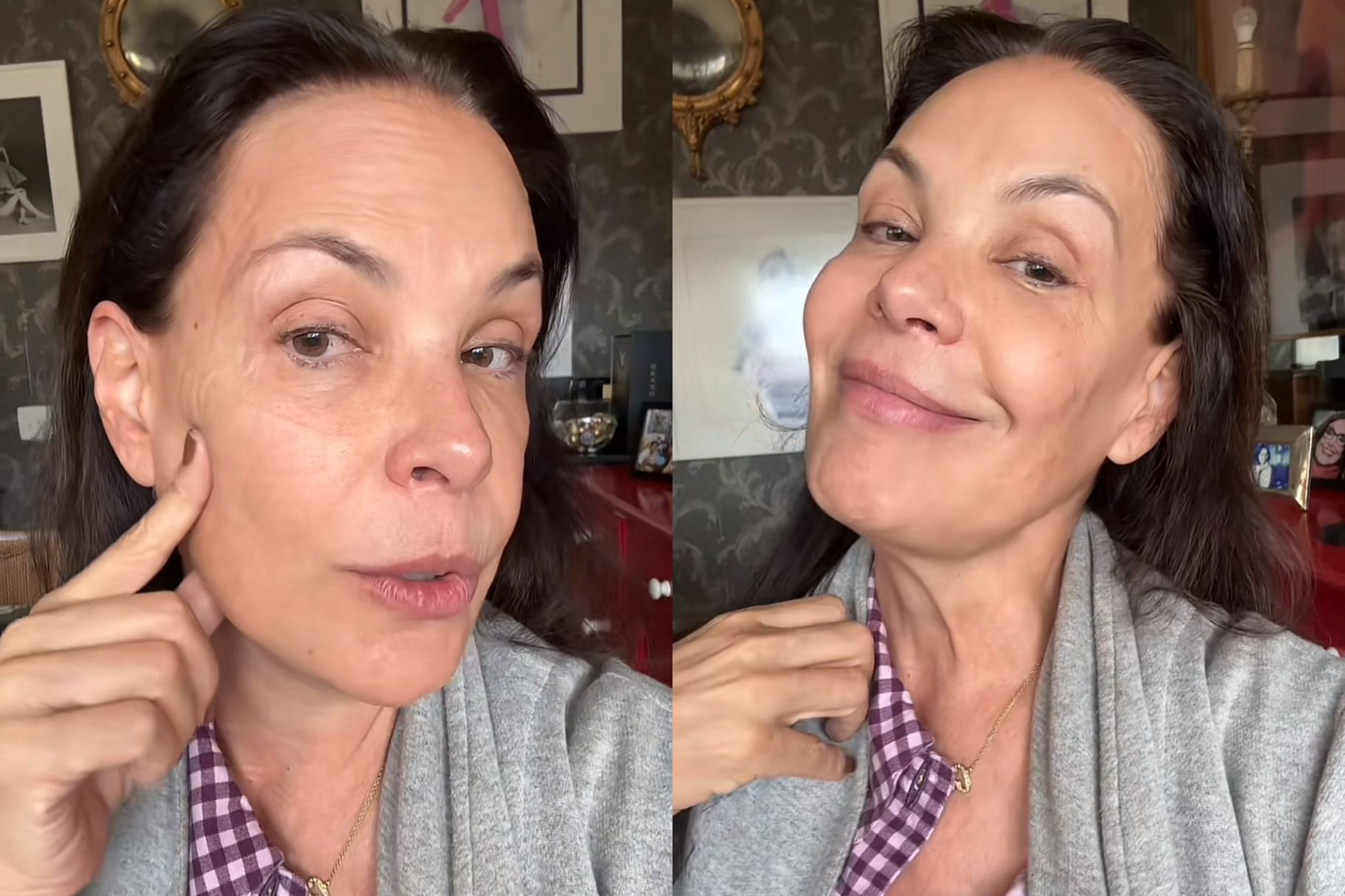 Carolina Ferraz rebate críticas sobre envelhecimento  - Reprodução Tiktok