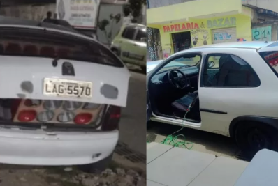 Família acorda e descobre furto de carro na porta de casa em São Pedro da Aldeia