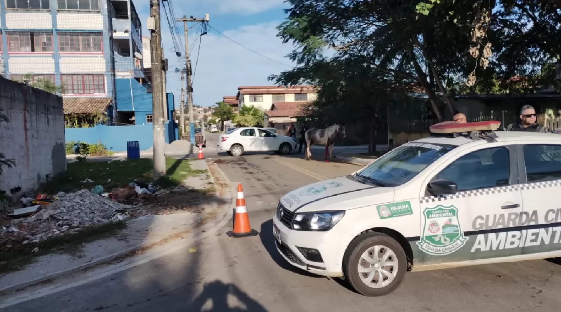 &Eacute;gua &eacute; atropelada - Reprodu&ccedil;&atilde;o 