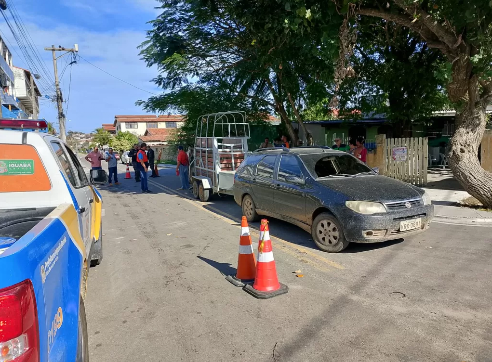 &Eacute;gua &eacute; atropelada - Reprodu&ccedil;&atilde;o 