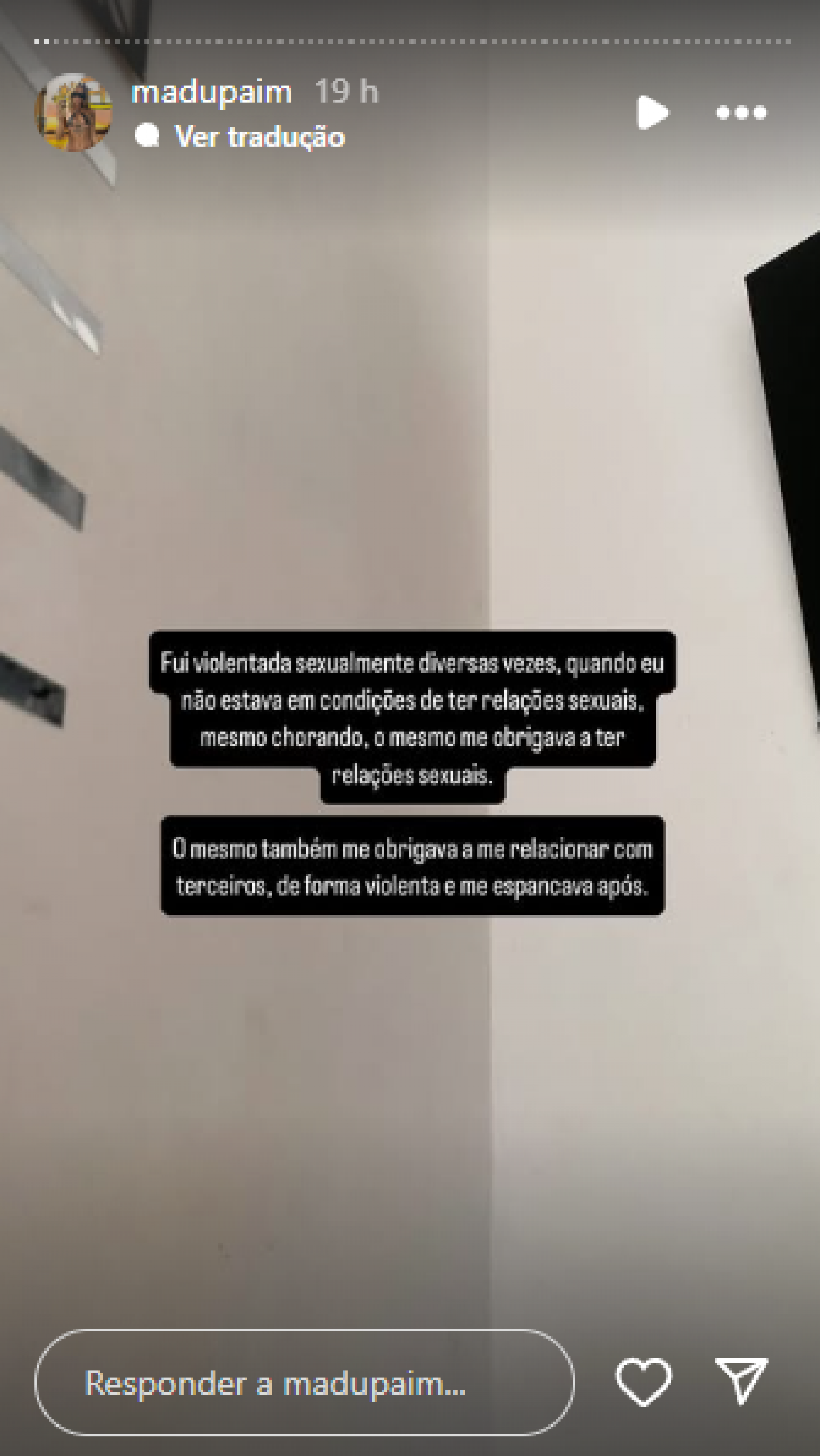 Ex-namorada de MC Estudante, Madu Paim expõe ameaças e agressões do rapper: 'Predador de mulheres' - Reprodução / Instagram
