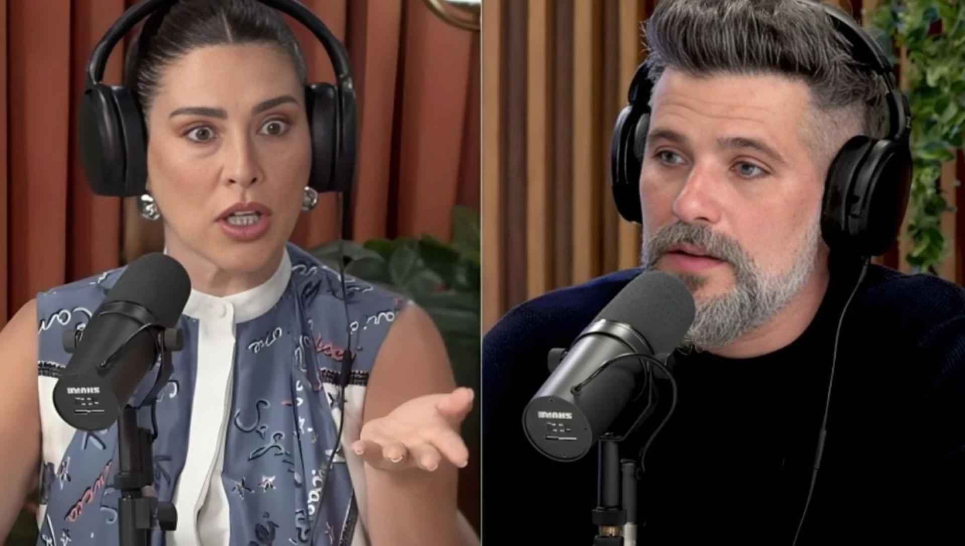 Fernanda Paes Leme e Bruno Gagliasso - reprodução Youtube