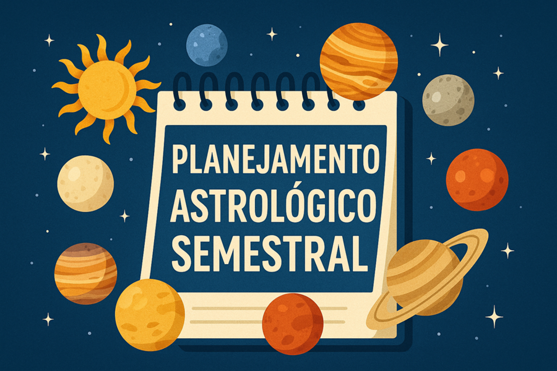 Aprenda a fazer um planejamento astrológico semestral