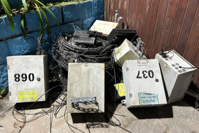 Prefeitura de Teresópolis inicia retirada de fios e cabos obsoletos na Tijuca