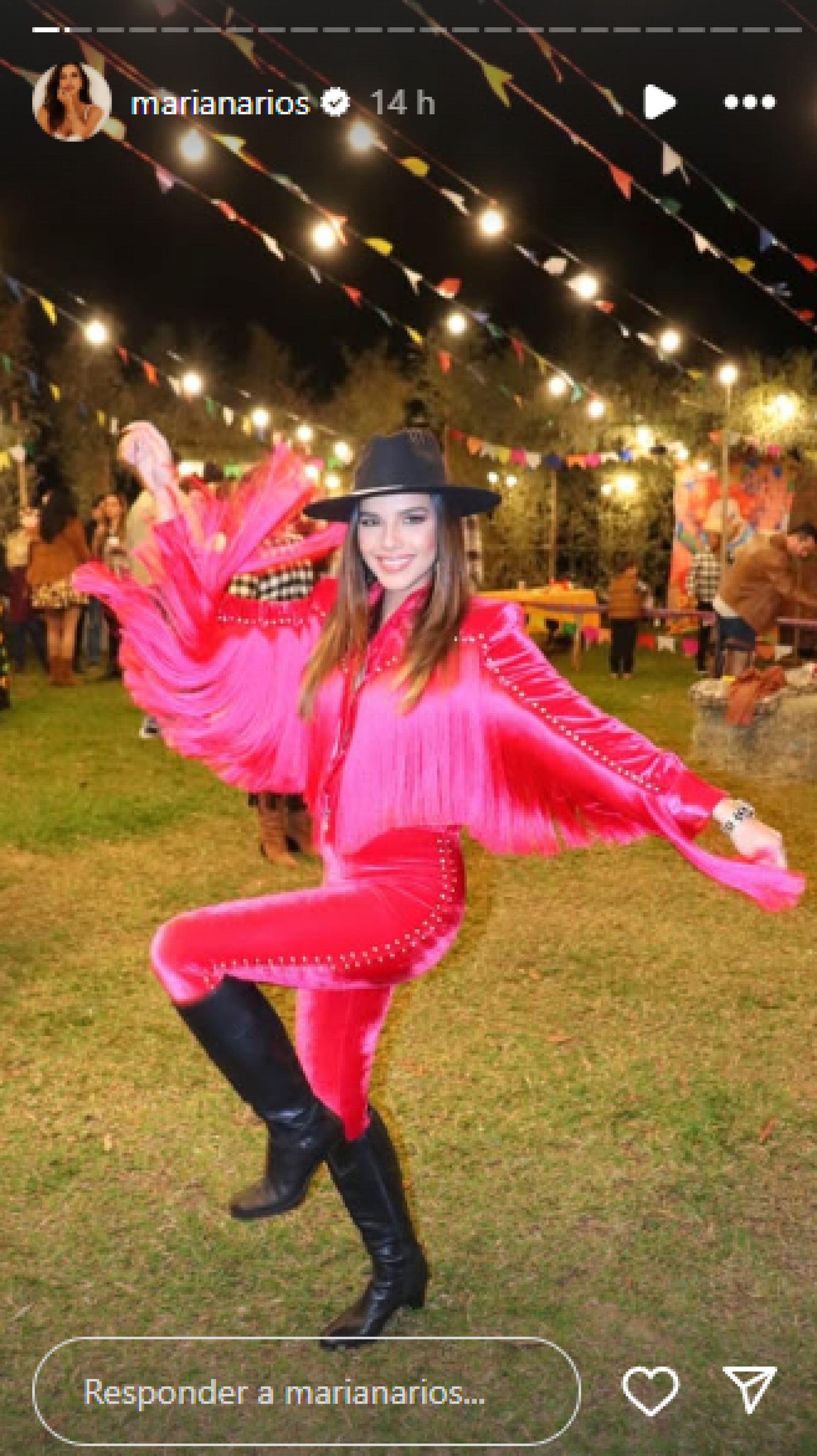 À espera do primeiro filho, Mariana Rios se diverte em festa junina - Reprodução / Instagram