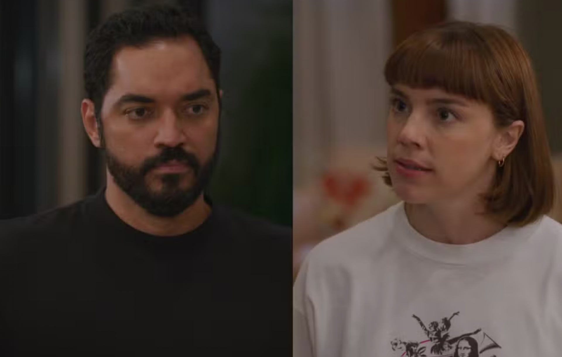 Mário Sérgio confronta Solange - Globo