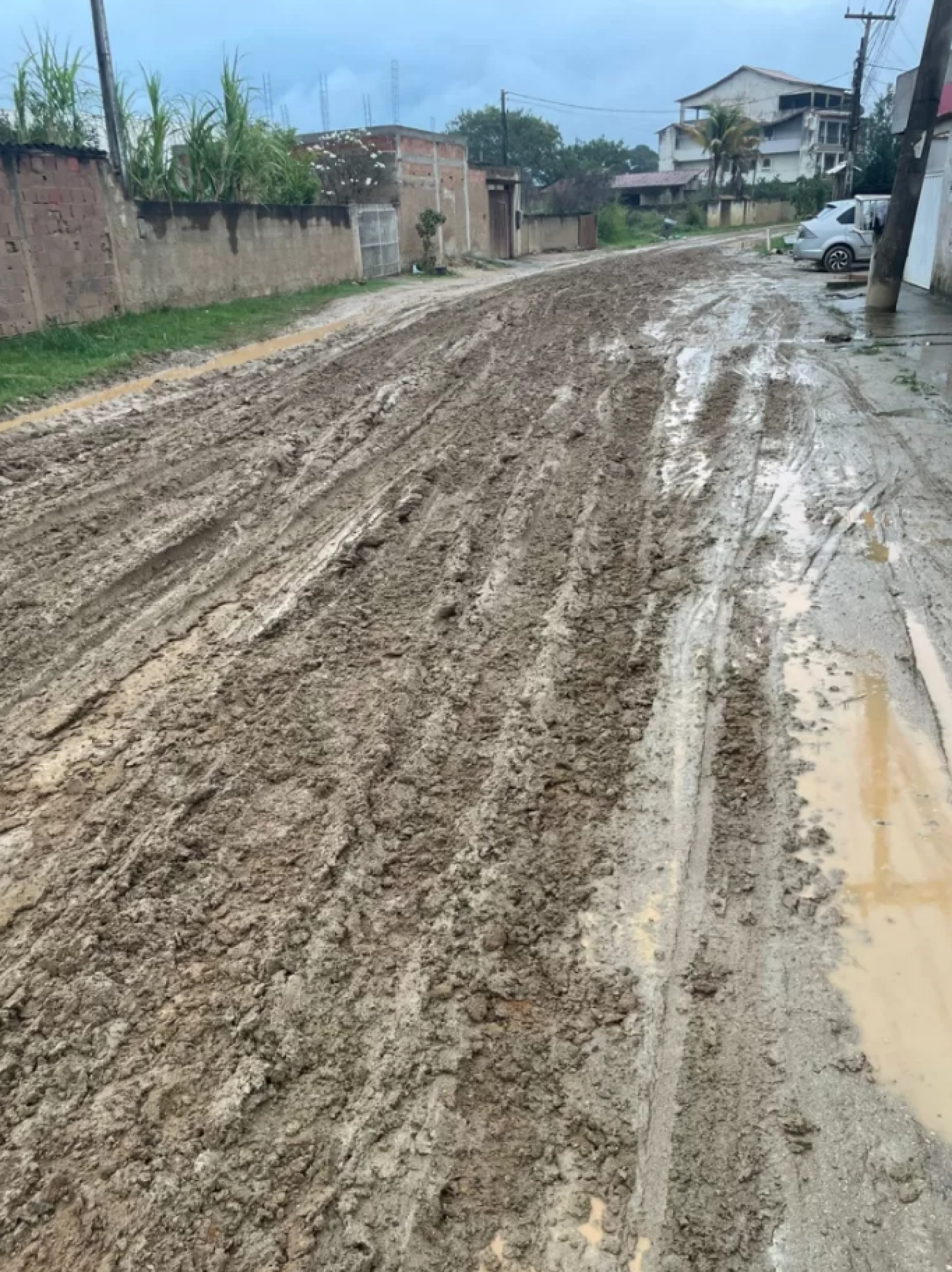 Fortes chuvas provocam transtornos  - Rede social 