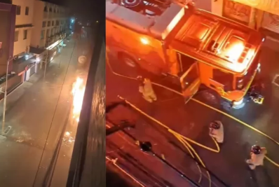 Transformador explode e pega fogo em Cabo Frio