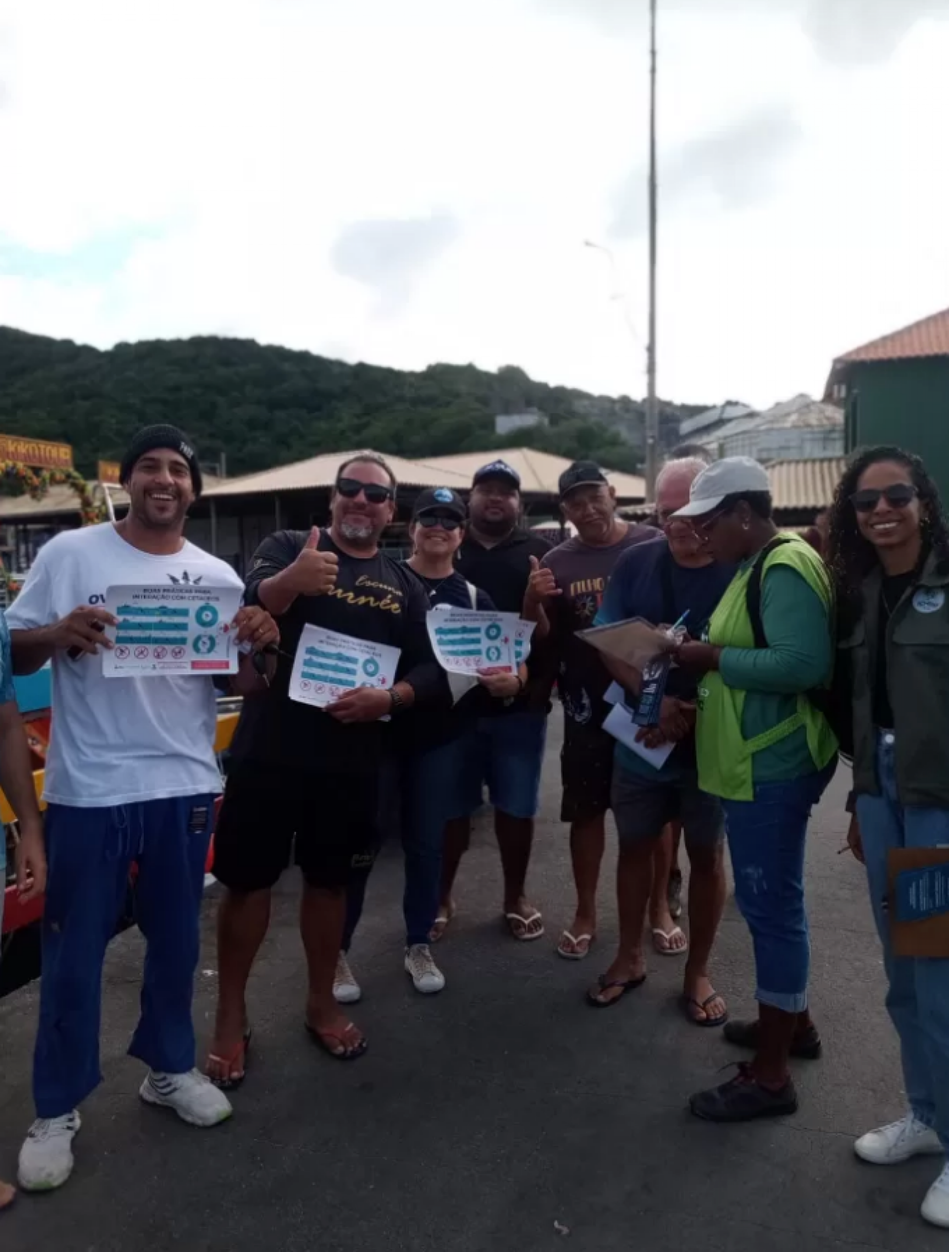 Marina dos Pescadores recebe a&ccedil;&atilde;o de educa&ccedil;&atilde;o ambiental - Ascom