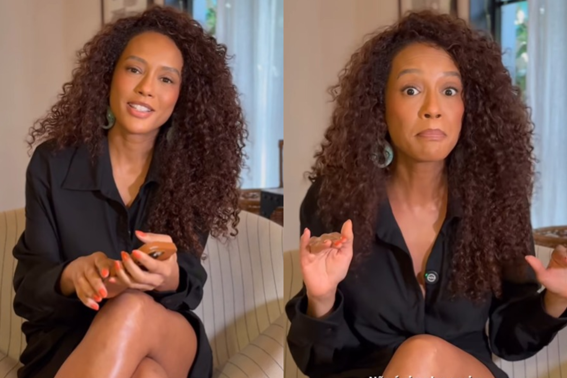 Taís Araujo fala sobre cena de Raquel em 'Vale Tudo' - Reprodução Instagram