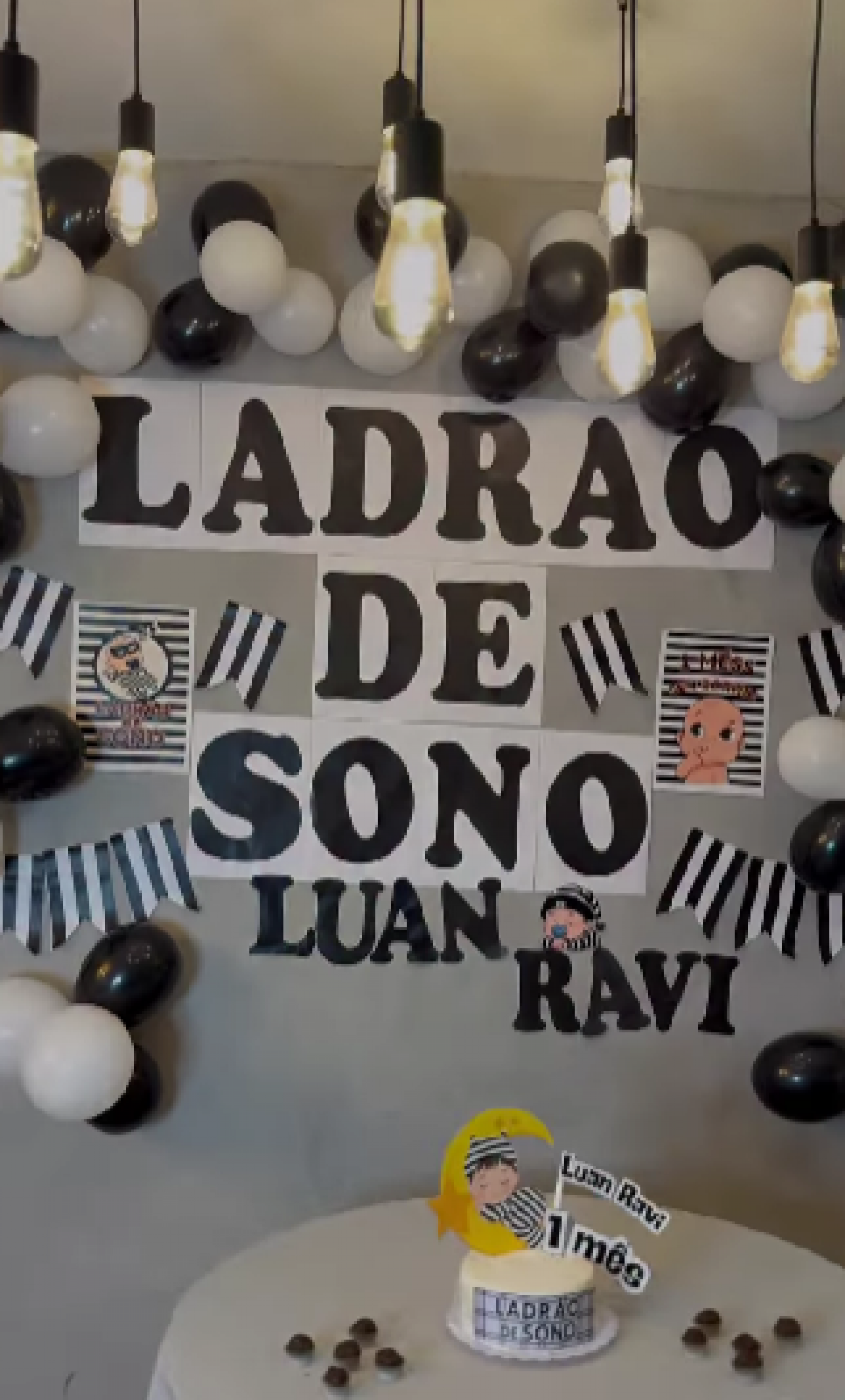 Ex-Fazenda Raissa Barbosa surpreende ao mostrar tema do primeiro 'mesversário' do filho - Reprodução de vídeo / Instagram