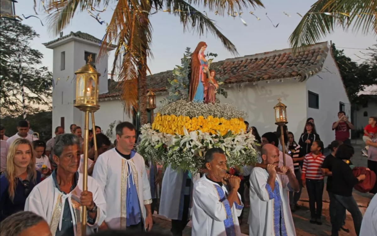 Devoção a padroeira, Sant?Anna