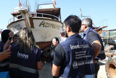 Responsáveis por colisão com baleia-jubarte em Arraial do Cabo são identificados e autuados por órgãos ambientais