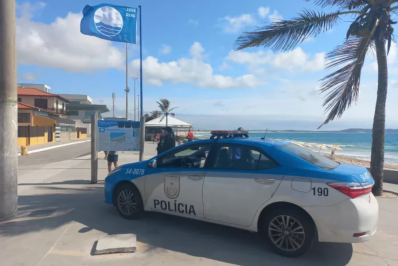 BPTur reforça segurança na orla do Peró em Cabo Frio com foco em moradores e turistas