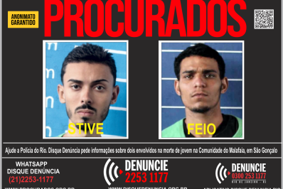 Disque Denúncia pede informações sobre envolvidos em homicídio em São Gonçalo