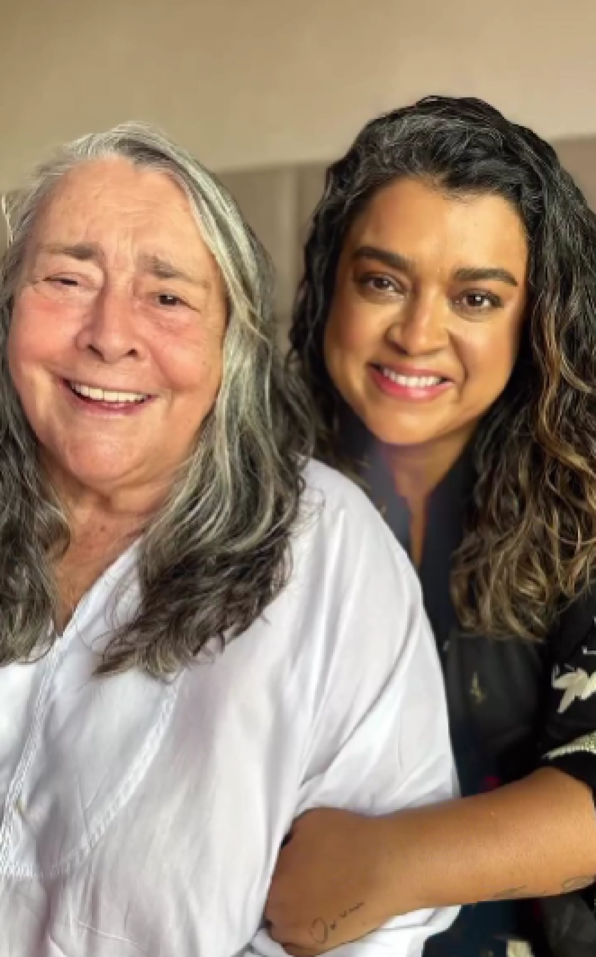 Sandra Gadelha e a filha, Preta Gil - Reprodução / Instagram