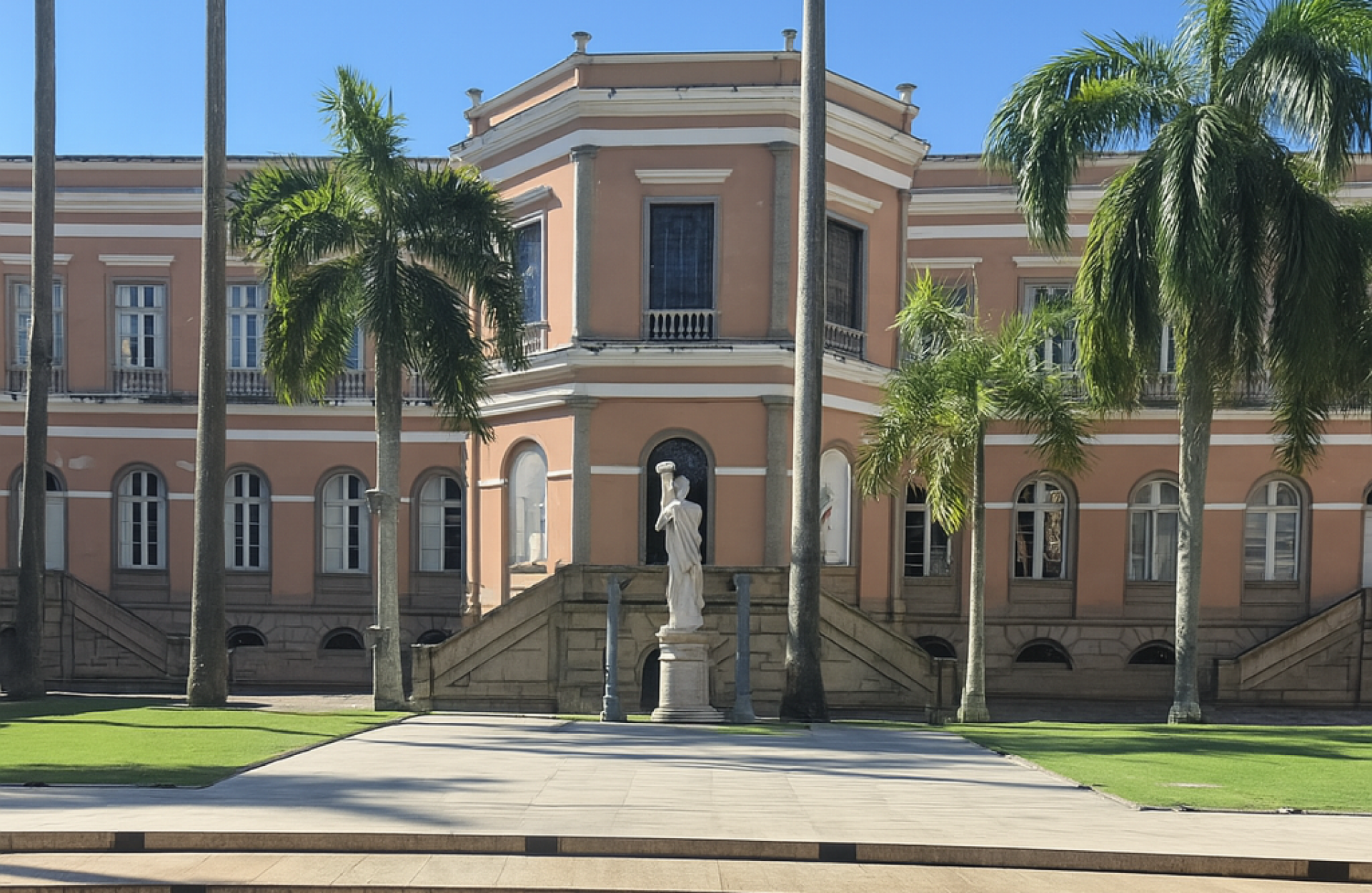 Pr&eacute;dio hist&oacute;rico do Arquivo Nacional, no Centro do Rio 