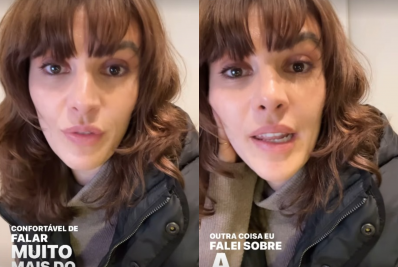 Monica Benini agradece mensagens de apoio depois do diagnóstico da filha com Junior