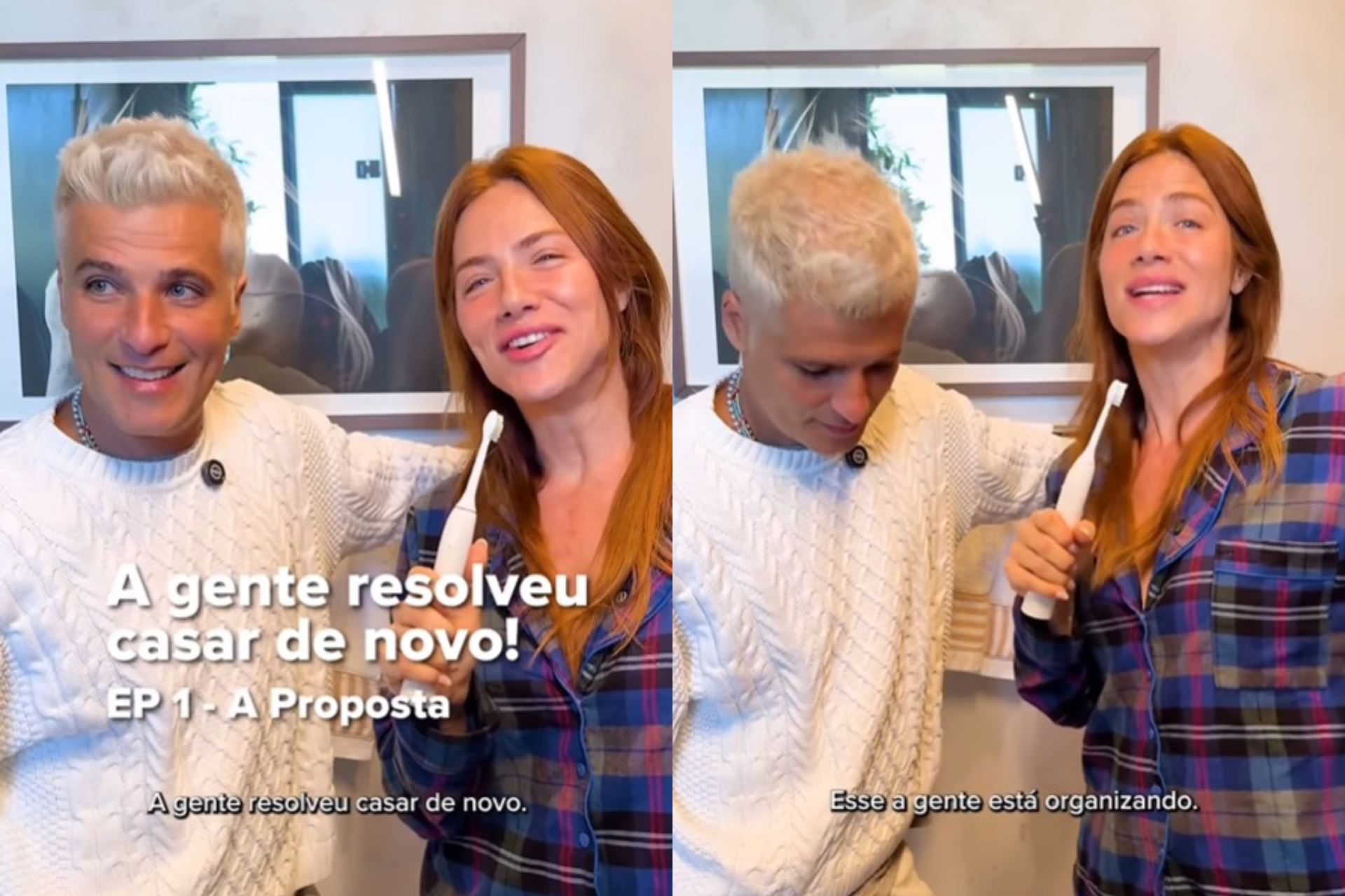 Giovanna Ewbank e Bruno Gagliasso revelam que vão se casar novamente - Reprodução Instagram